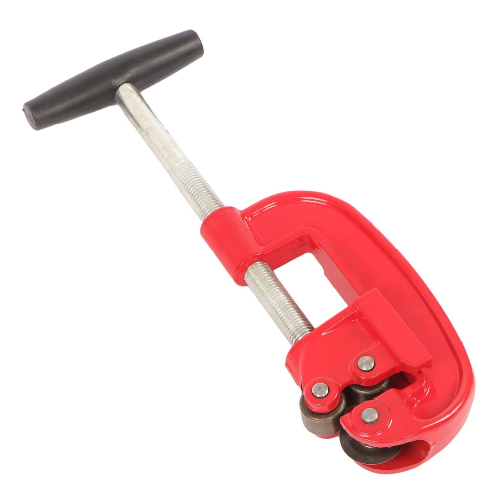 With 5Dies Set Handheld Pipe Threader Ratchet Typeand Pipe Cutter Threading Tool