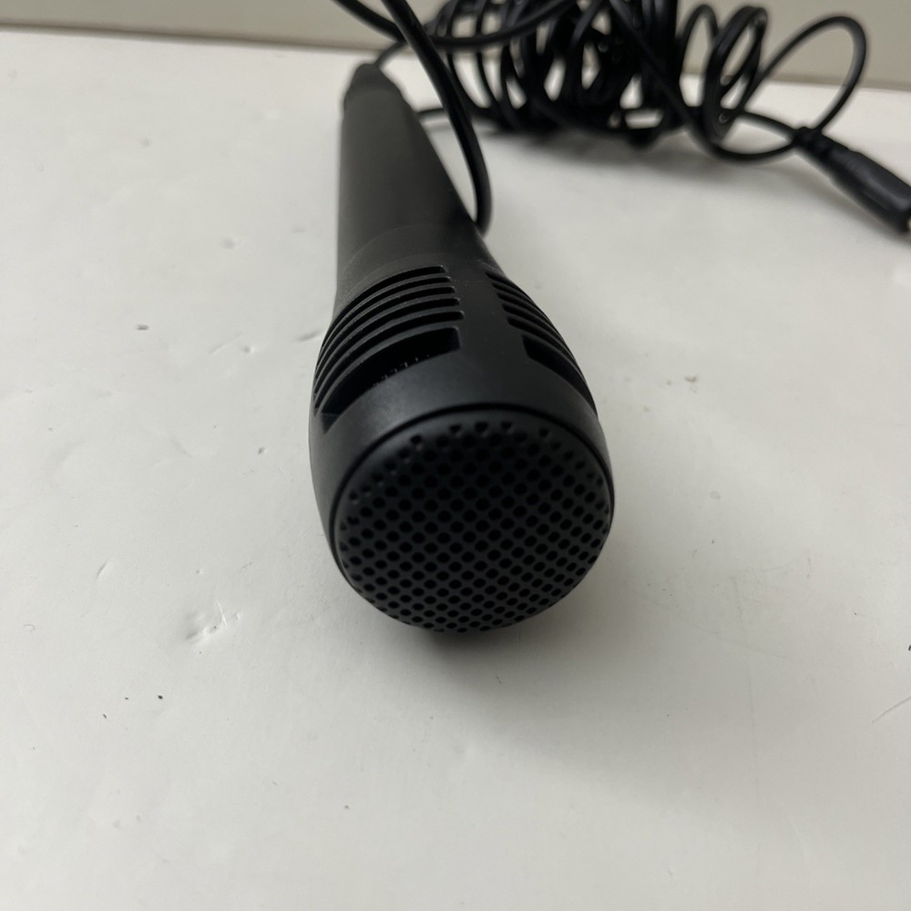 Microphone for Singing Machine Karaoke Pre Owned Black Untested As-Is
