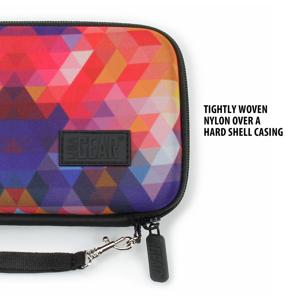 Portable EVA External Hard Drive Enclosure Case