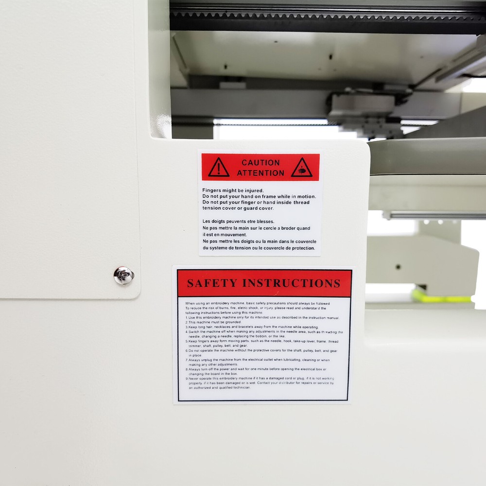 Single Head 15 Needle Embroidery Machine High Speed Automatic Stitchwork Pattern