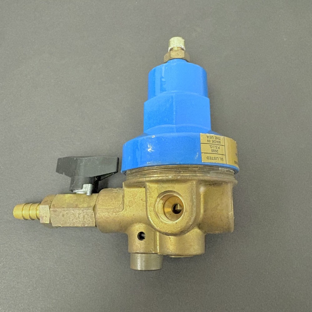Draught Technologies Compressed Gas Regulator, Model 1000P, 2600 PSIG