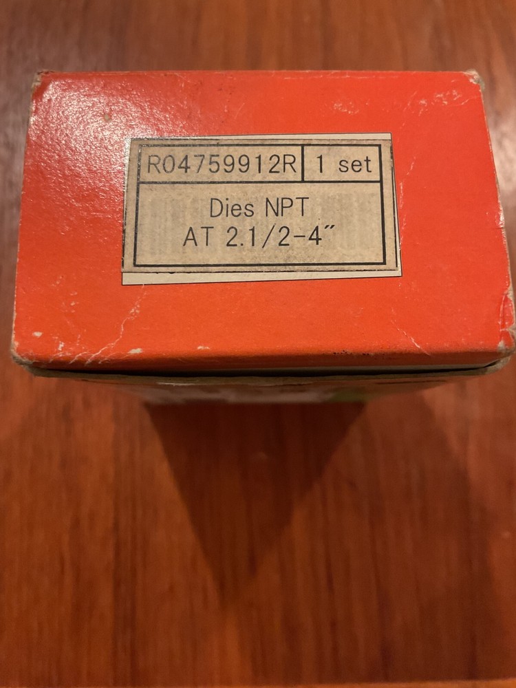 ROTHENBERGER/GREENLEE PIPE DIES