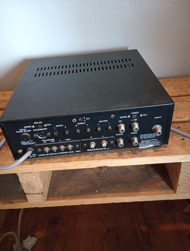 Luxor Satellite Controlled Receiver 9550