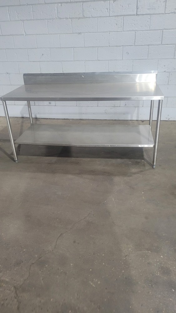 6ft Stainless Steel  Prep Table