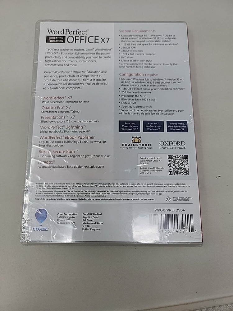 Corel WordPerfect Office X7 Education