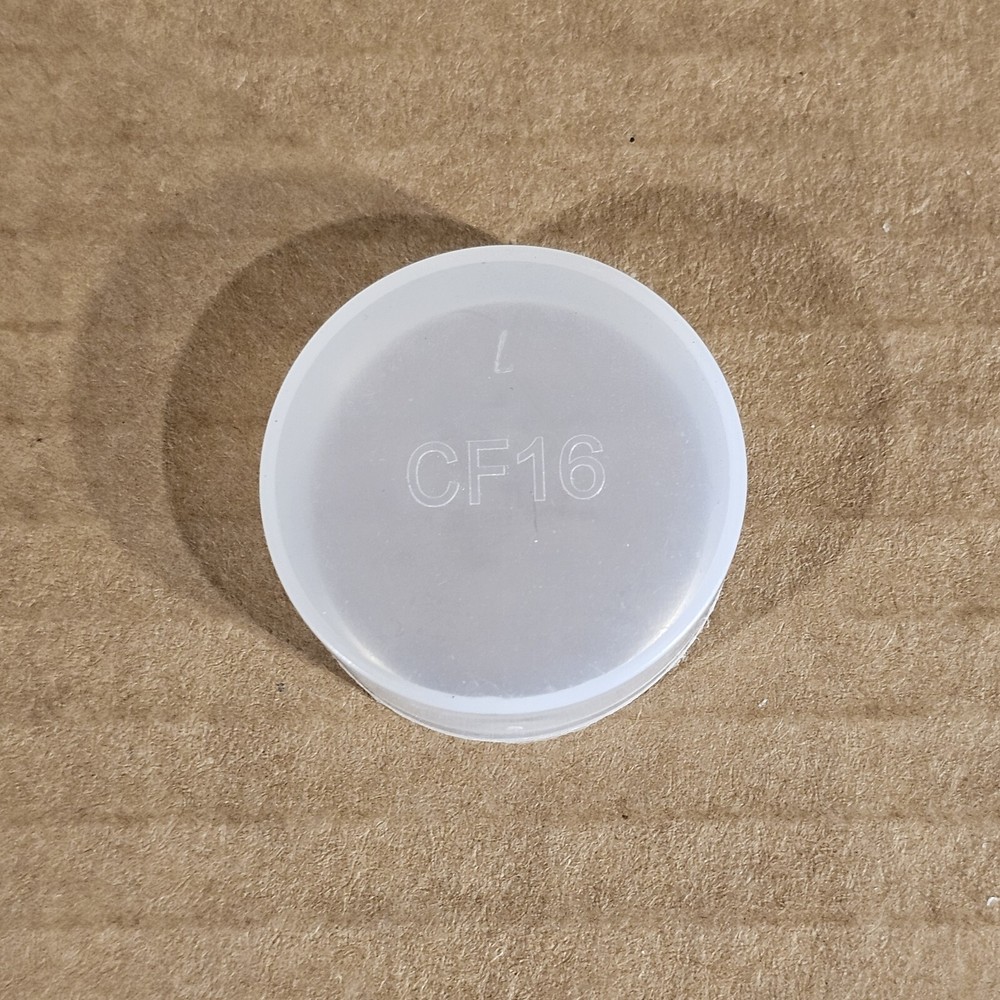 DN16CF 1.33" CF Conflat Flange Protector Cap Knife Edge Guard Plastic PE 10-Pack