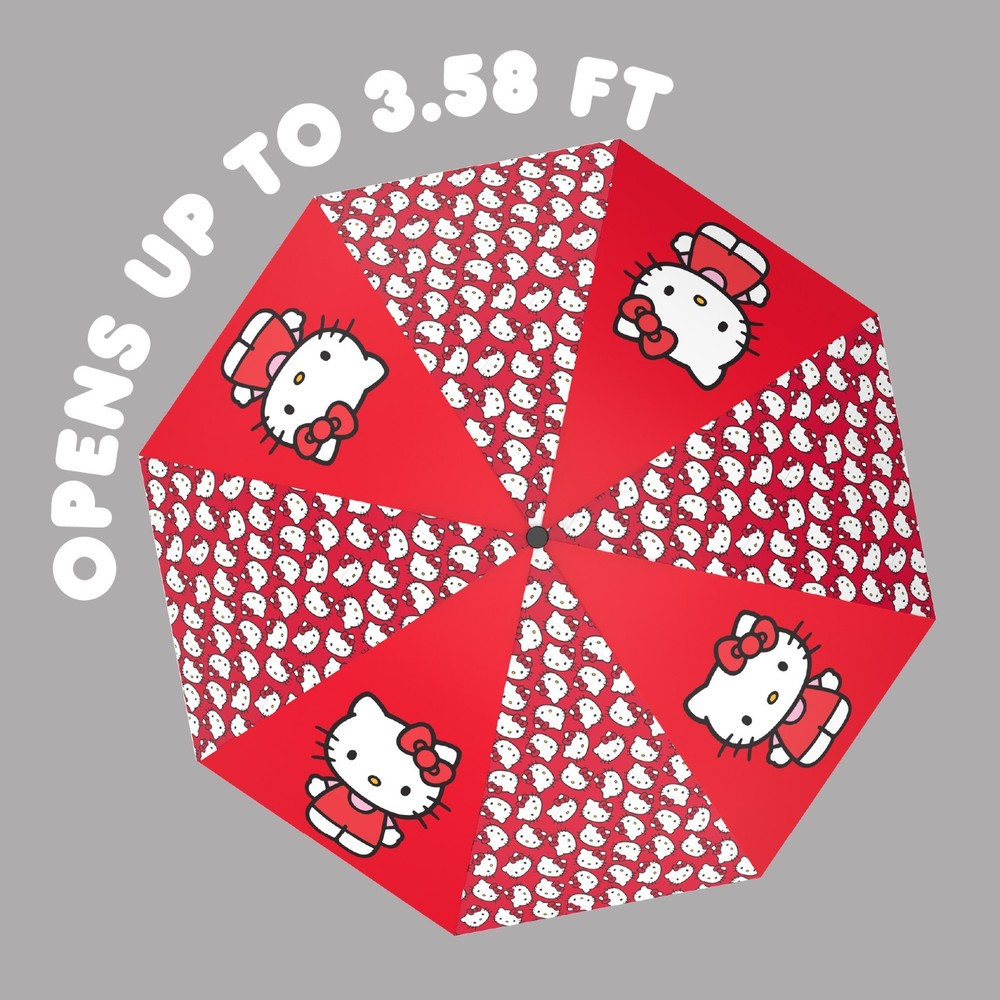 Hello Kitty Red Travel Umbrella