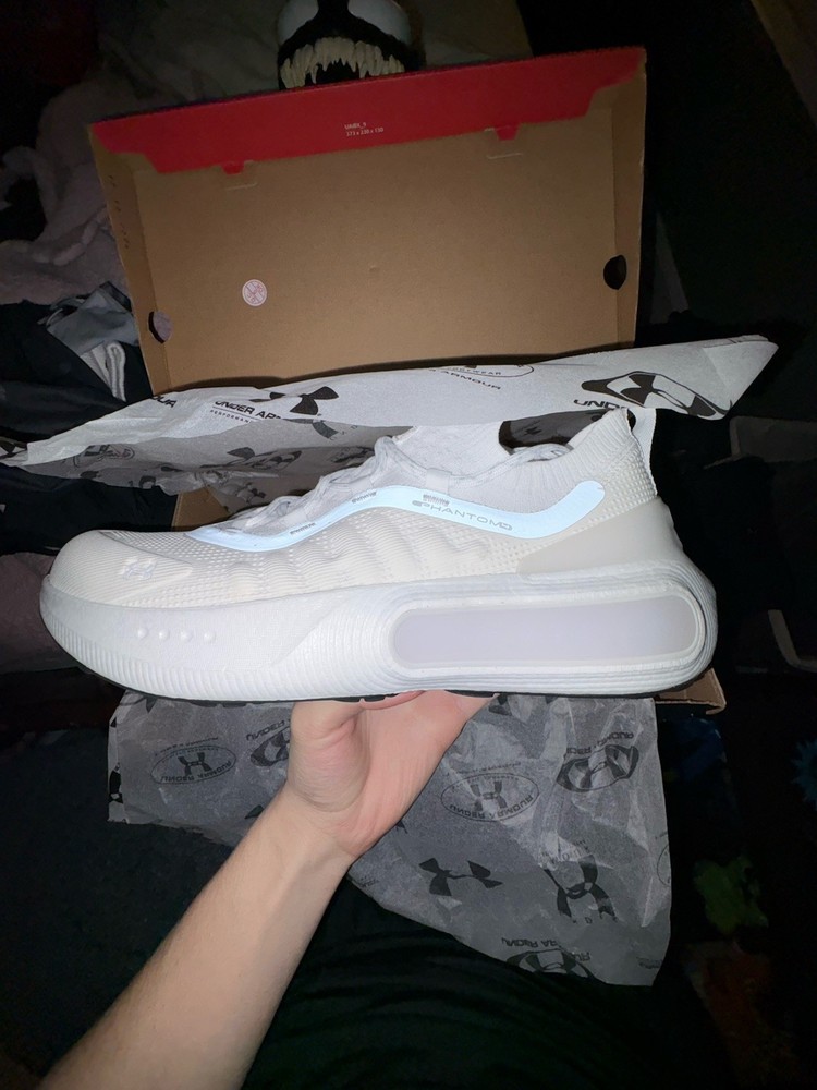 Under Armour Phantom 4 White Size 12 Brand New