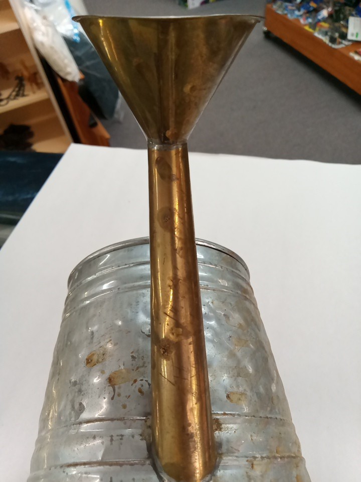 Vintage Rustic Metal Watering Can