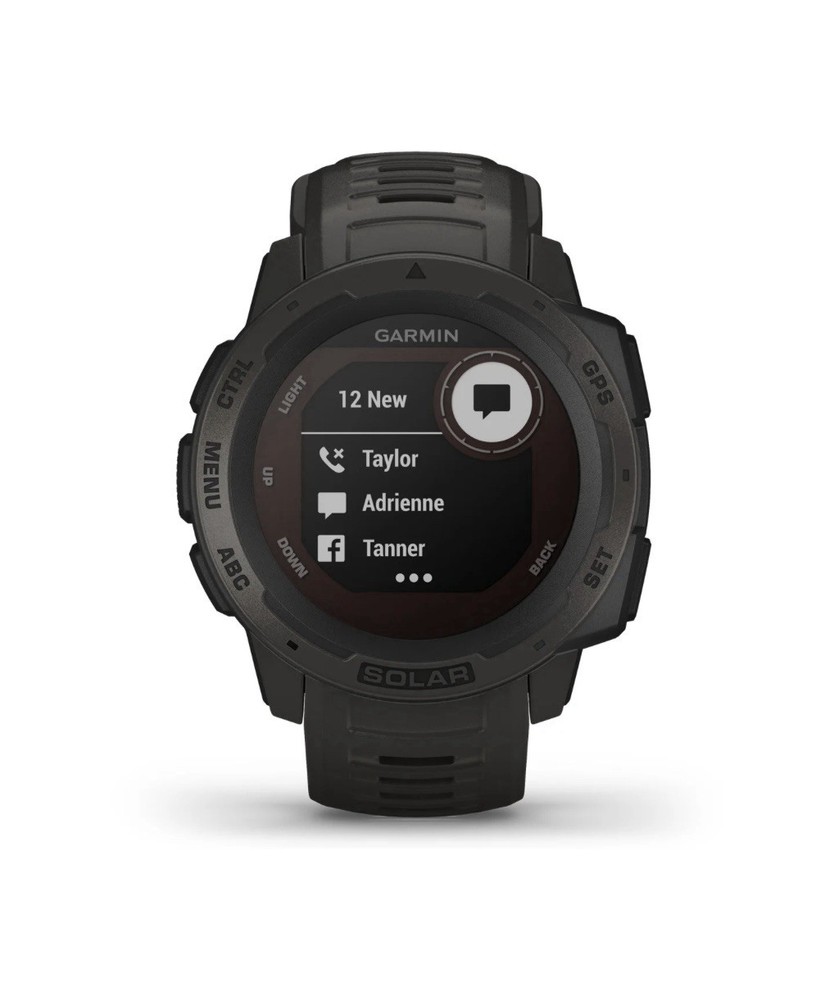 Garmin Instinct Solar Smartwatch - Graphite (010-02293-10)