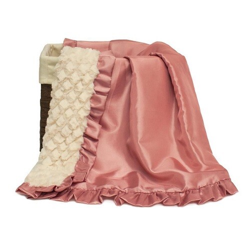 The Peanut Shell Bella 7Pc Crib Bedding Set Includes Baby Blanket *New*