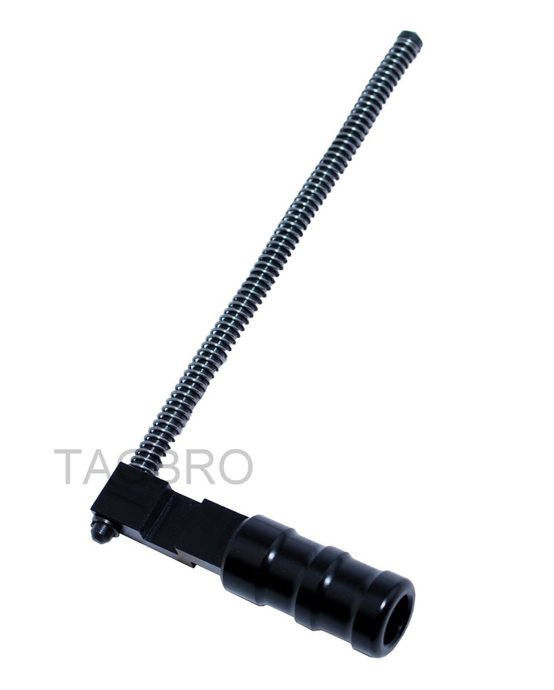 Black Anodized Aluminum Muzzle Adapter Set for Standard Ruger 1022 10/22