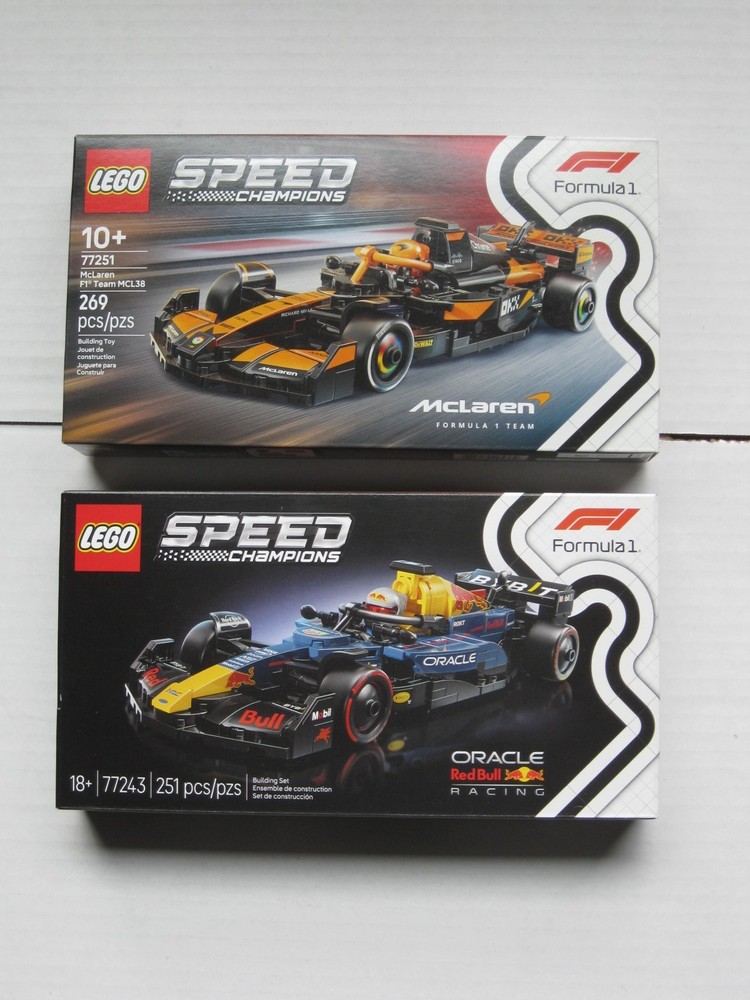 LEGO SPEED CHAMPIONS: Formula 1 - 7 Car sets.