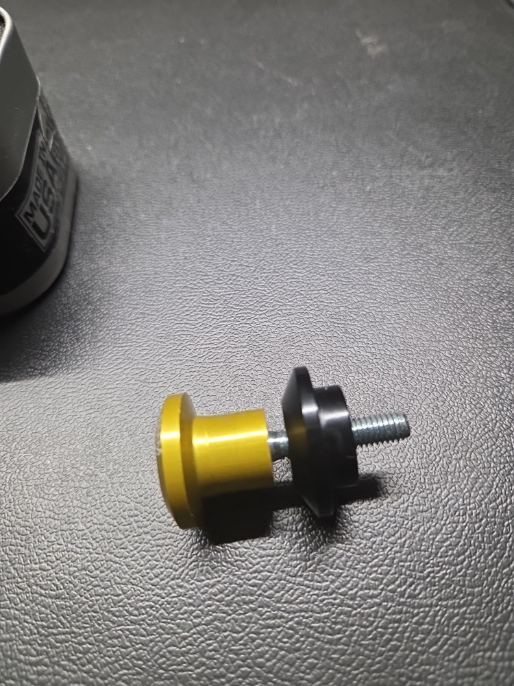 Driven Racing Motorcycle Spools Gold