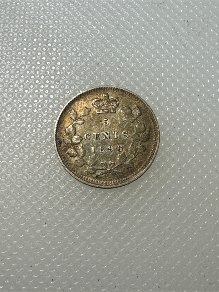 1896 Canada 5 Cent PG