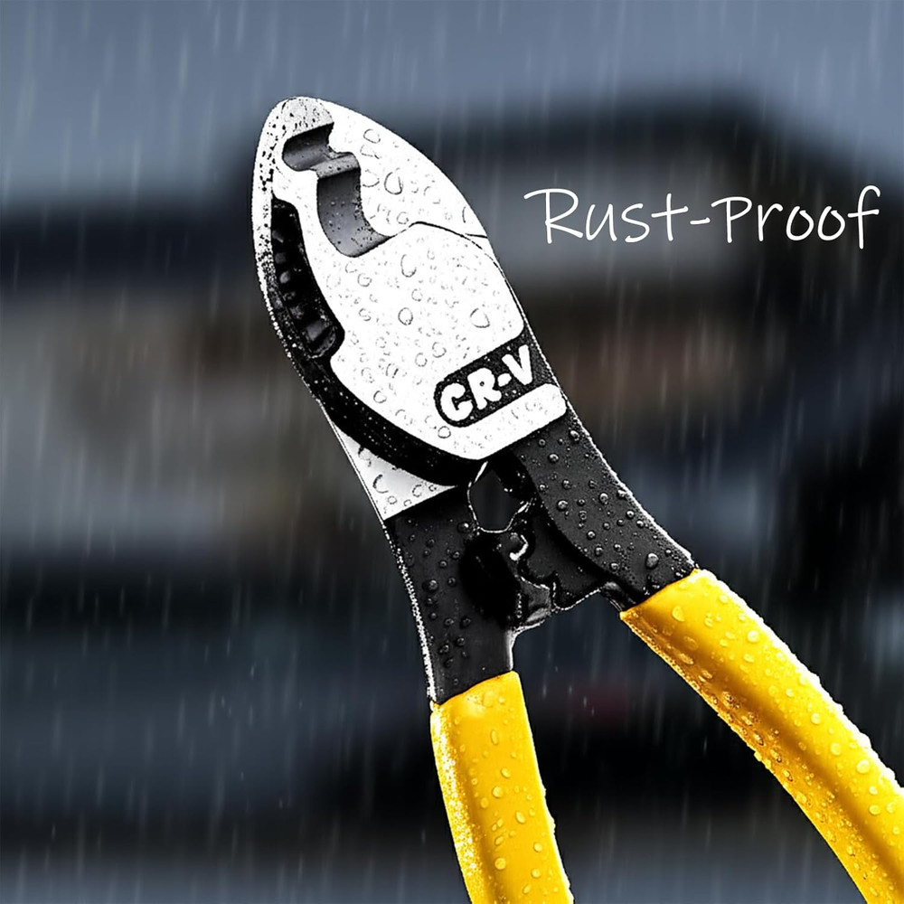 6 Inch Cable Cutters,Sharp,Rust-Proof,Anti-Slip Handle.