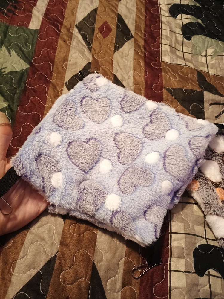 Small heart pattern animal hammock! 2pk! Great for hamsters!