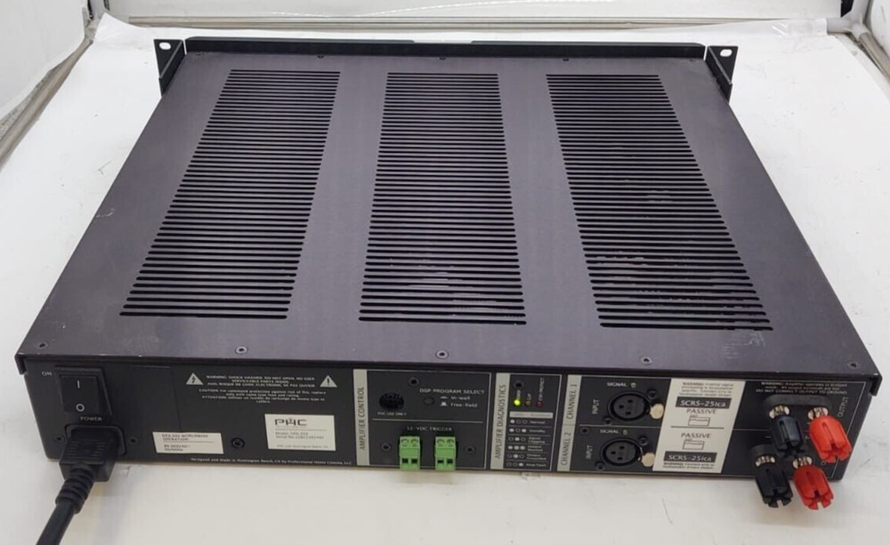 PHC Professional Power Amp W/ DSP Engine | DPA-202