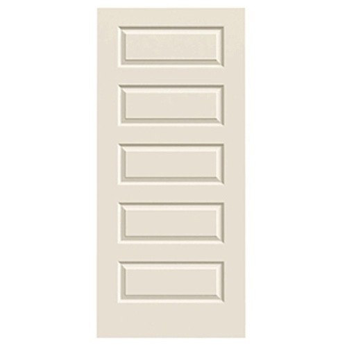 Rockport 5 Equal Raised Panel Solid Core Molded Interior Doors - Slabs & Prehung