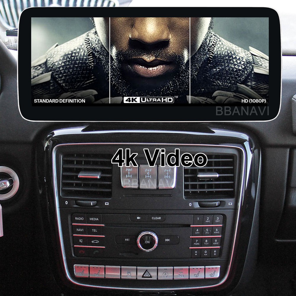 Qualcomm 680 Android Screen 12.3in Mercedes Benz G class Display Multimedia GPS