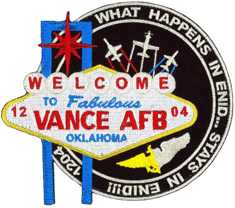 USAF VANCE SPECIALIZED UNDERGRADUATE PILOT TRAINING CLASS 2012-04 PATCH