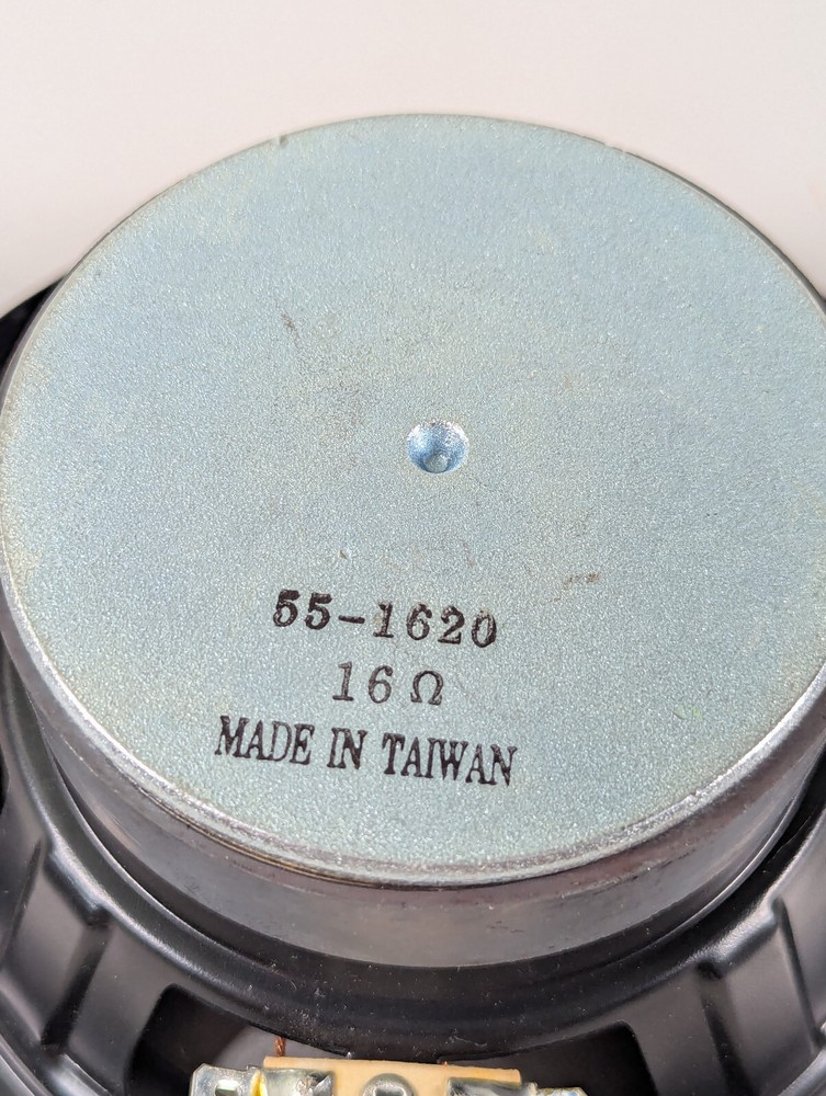 6 1/2 Speaker 55-1620 16Ω Rubber edge