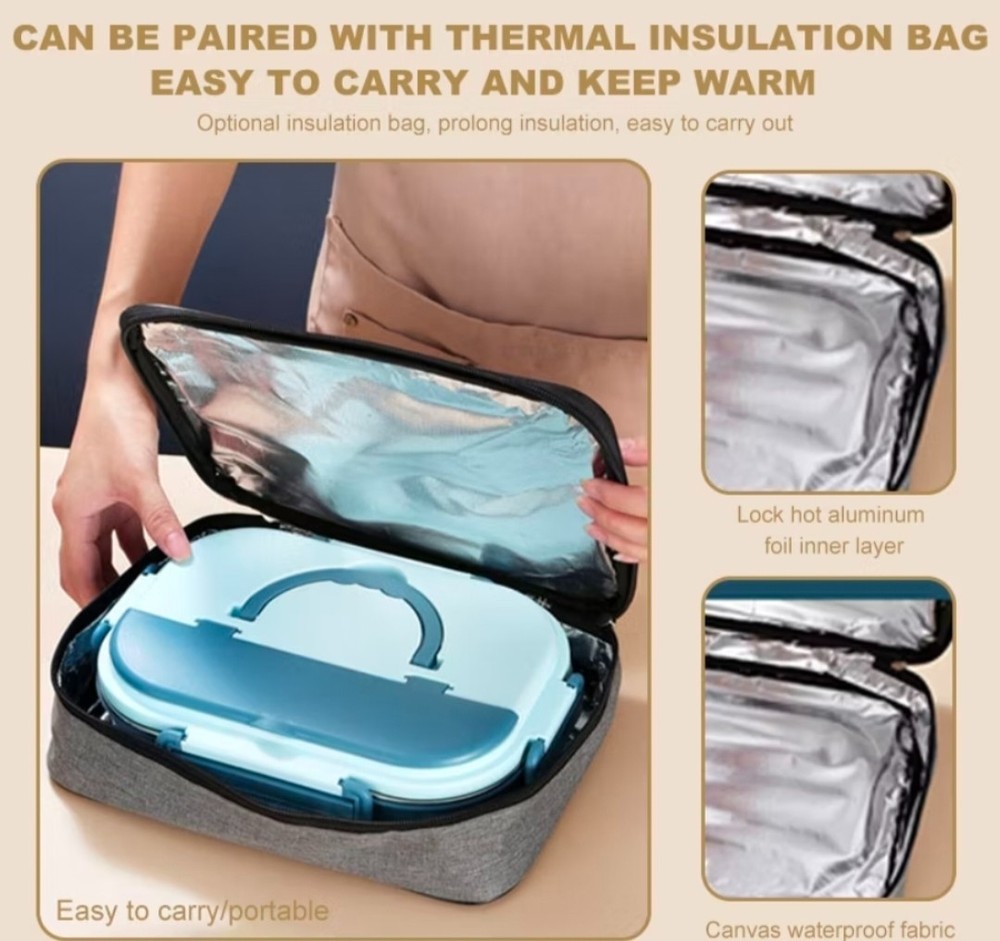 Lunch Box Stainless Steel (Random)