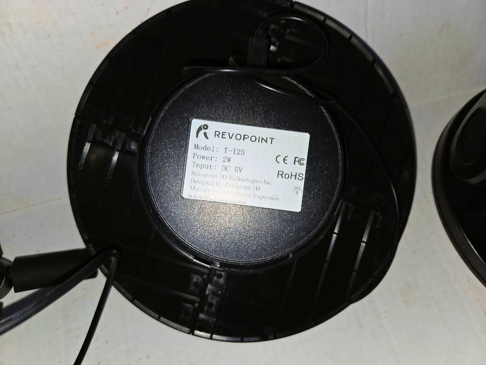 RevoPoint Mini 3D Scanner, Dual Axis Turn table, Barely used