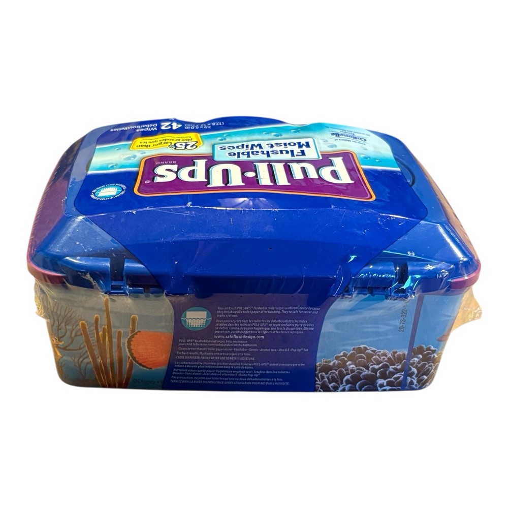 Cottonelle Pull-ups Flushable Moist Wipes Sealed Pop Up Pixar Finding Nemo
