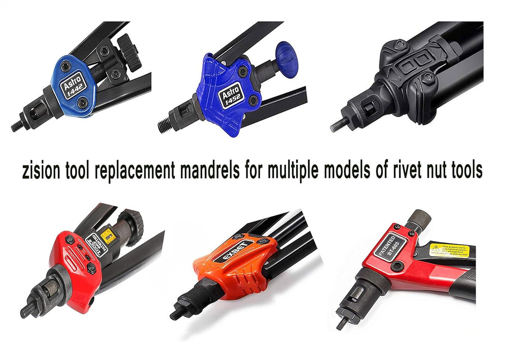 3/8-16 Rivet Nut Tool Tip, Replacement Mandrel