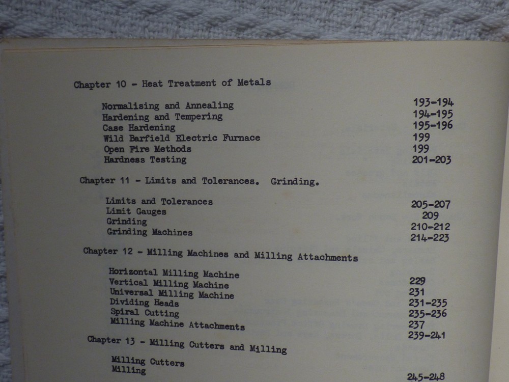 Post-WW2 Royal Navy Engineering Devonport Fitting Shop Practice Manual