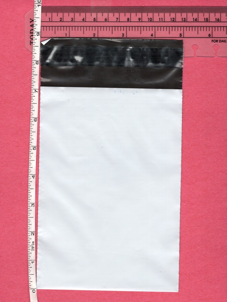 5"x7" poly bag mailers (100ct white)