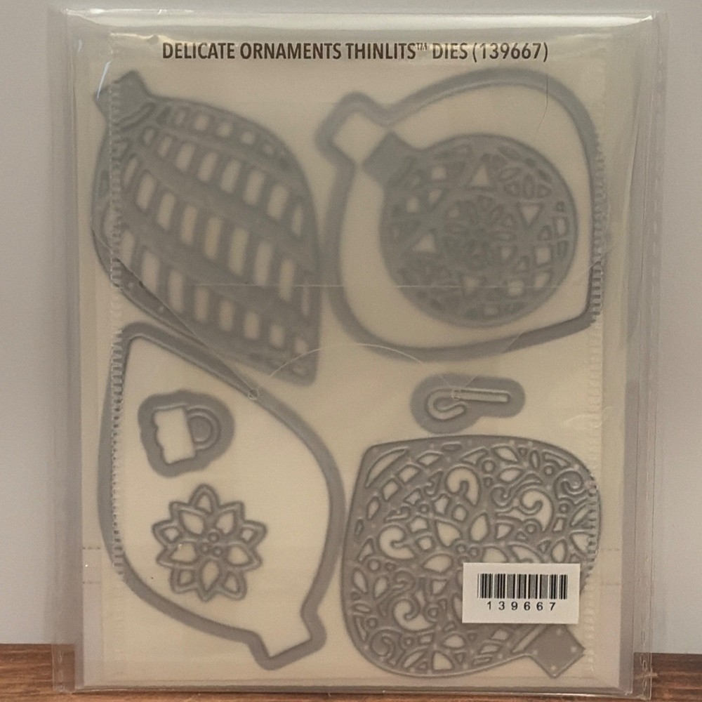 SIZZIX STAMPIN' UP! 139667 DELICATE ORNAMENTS THINLITS DIES