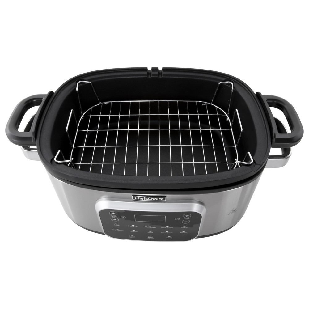 Chef'sChoice Multicooker, Large 7-Quart Capacity Non-Stick with Variable Temp...