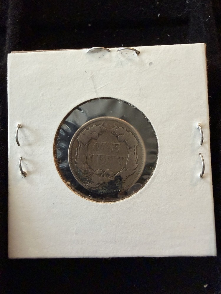 1857 1C Flying Eagle Cent Coin