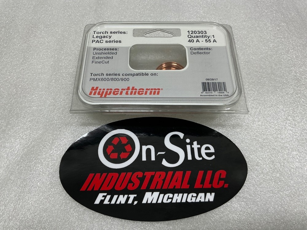 HYPERTHERM 120303 PLASMA CUTTER DEFLECTOR LEGACY PAC SERIES