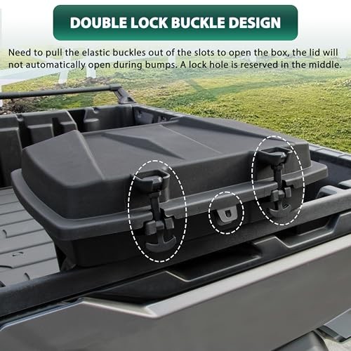 Defender Removable Cargo Storage Box, Double Layer Storage Container with