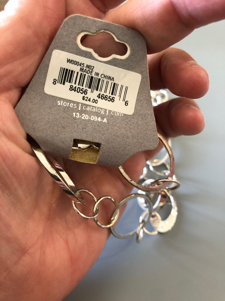 Worthington Essentials Silvertone Necklace