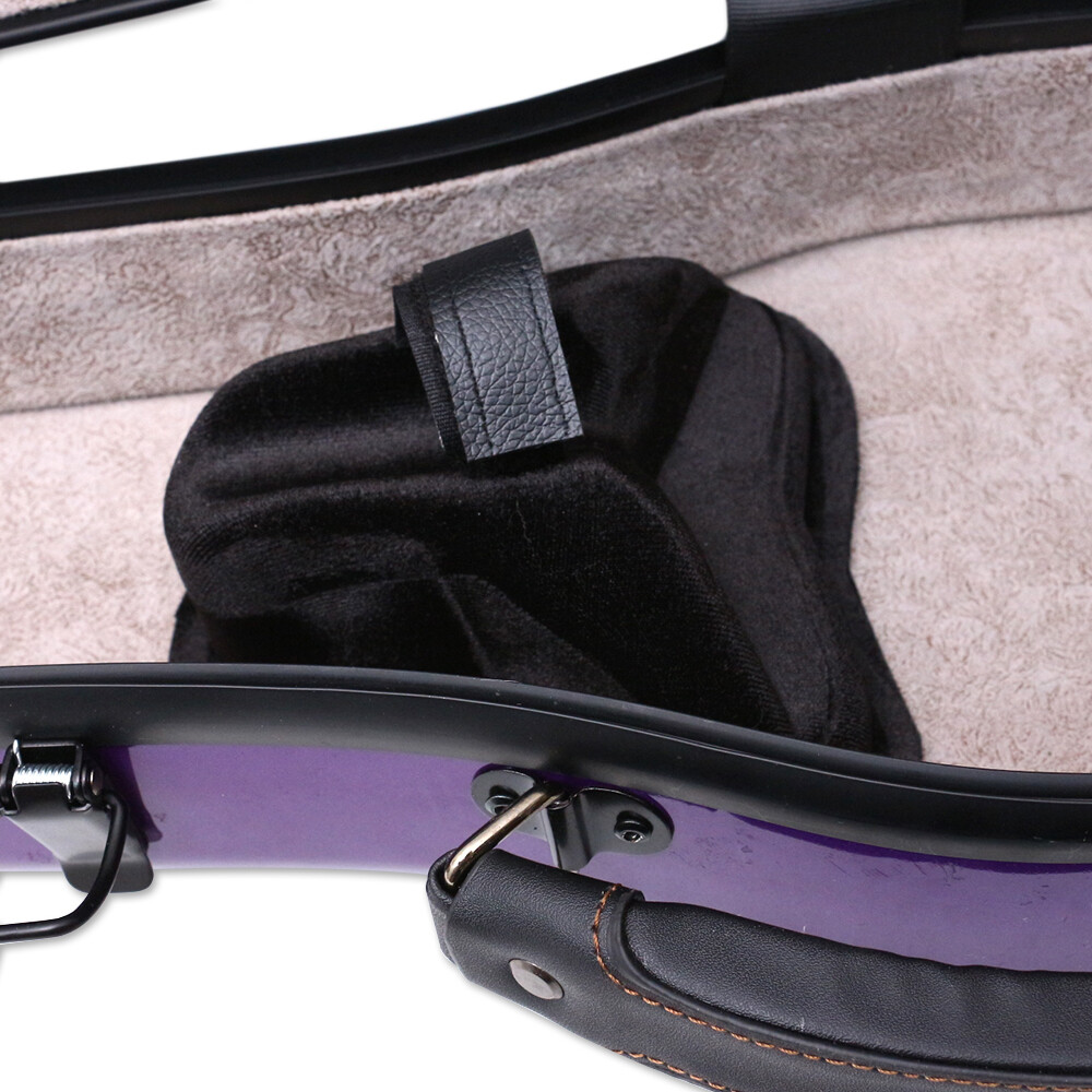 4/4 Violin Case Hard Shell With BackStraps，Handle Lightweight Waterproof