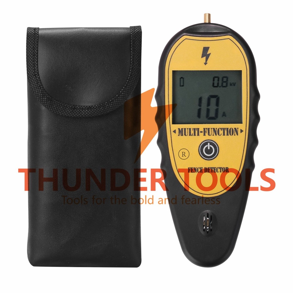 Thunder Tools 200-15000V Ranch Fence Digital Display Voltege Current