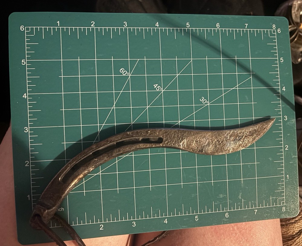 Custom Handmade horseshoe blade