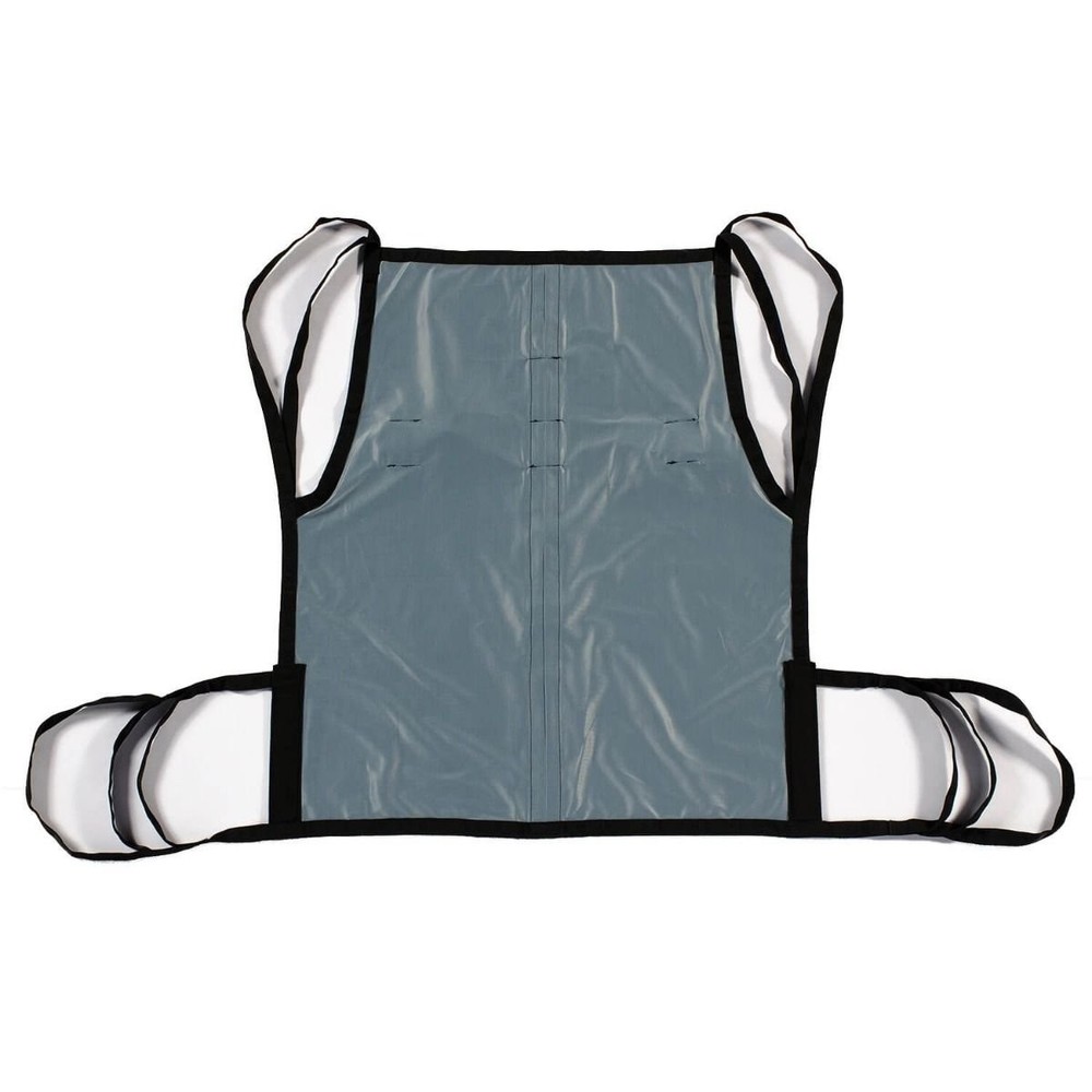 One Piece Patient Lift Sling with Positioning Strap, Comfy Polyester Mesh Fab...