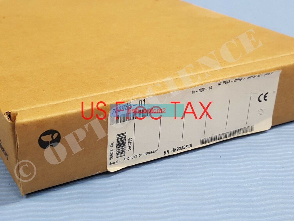 NEW - National Instruments NI PCIe-GPIB+ Controller / Analyzer Card