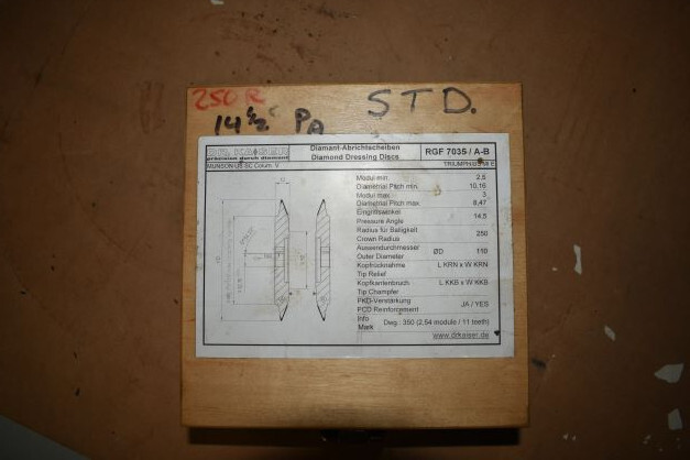 Dr. Kaiser Diamond Dressing Discs RGF 7035 / A-B