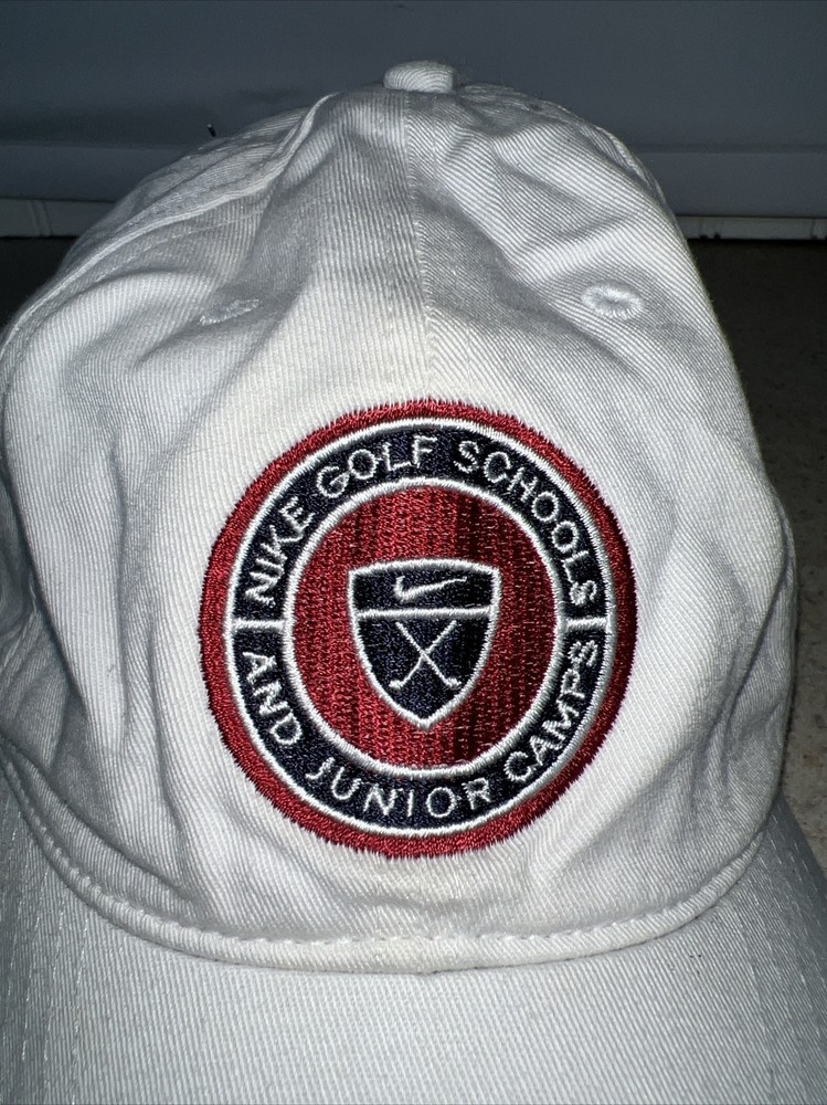 Nike Golf Schools & Junior Camps White Hat NWT