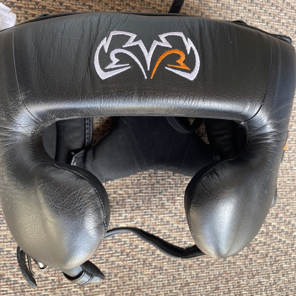 💥Rival Boxing RHG30 Mexican Training Headgear - Black - Med