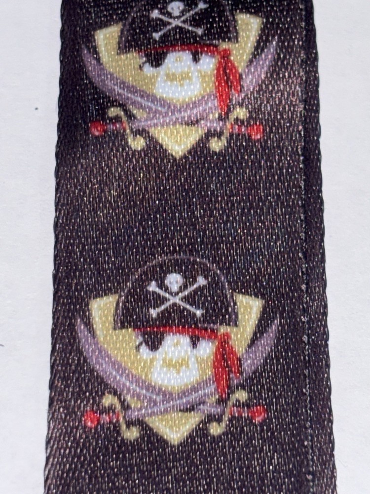 Pirate Skull & Crossbones Printed Lanyard A8