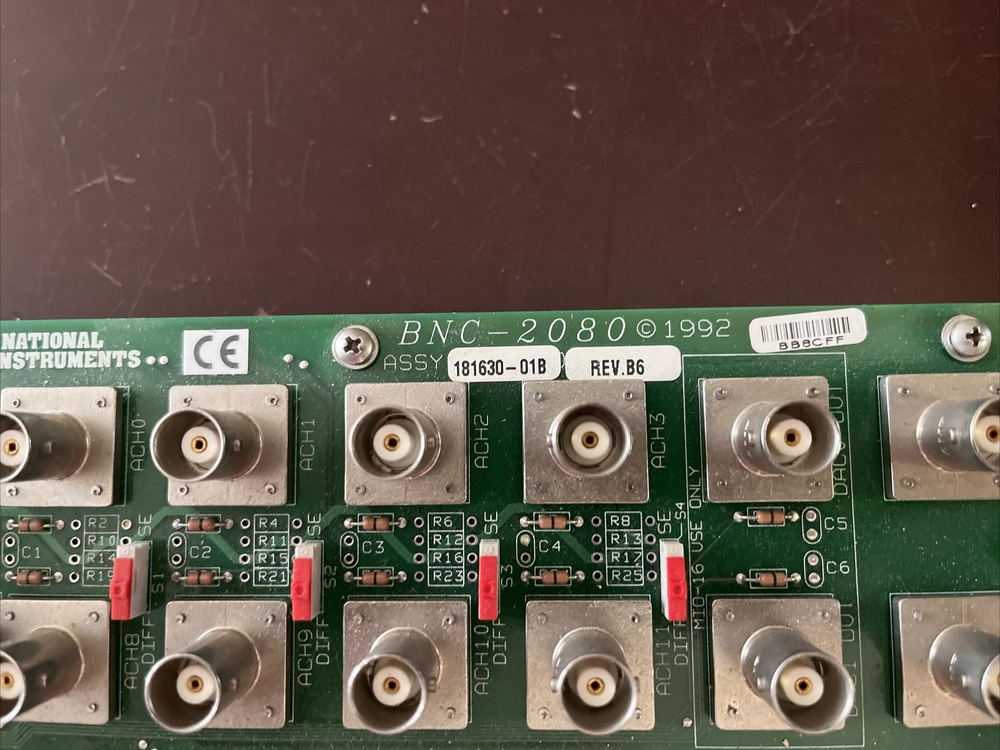National Instruments BNC-2080 16 Channel Analog Breakout Board