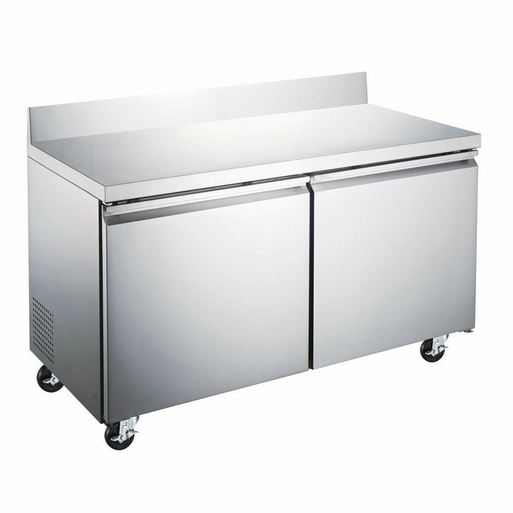 Adcraft USWR-2D 47" Two Section WorkTop Refrigerator, 11.2 cu. ft.