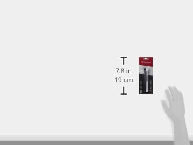 Value Pack of 2.5mm Rectangular Eraser and Refills for Artists and Students